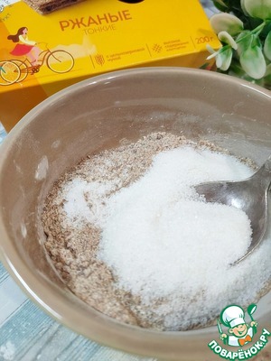 Оладьи из хлебцев "Kroisett" с яблоками Оладьи из хлебцев "Kroisett" с яблоками