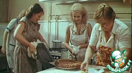 Пирог с вишневым джемом "Для подруг"