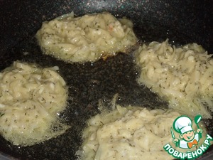 Драники с моцареллой "Грибной вкус"