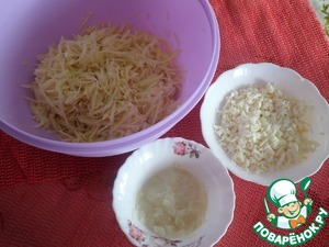 Драники с моцареллой "Грибной вкус"