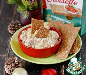 Еврейский салат с ветчиной