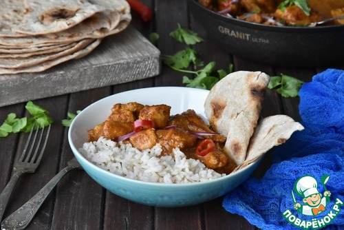 Индийские лепешки на сковороде Индийские лепешки на сковороде