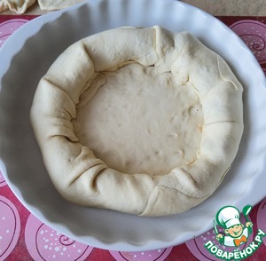 Пирог с индейкой и цуккини