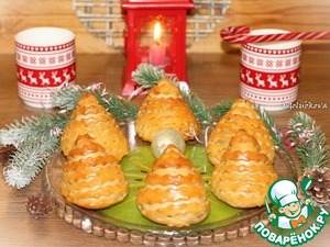 Дрожжевые пирожки с грибной начинкой