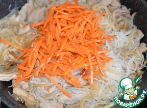 Фунчоза со свининой по-китайски Фунчоза со свининой по-китайски