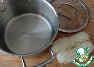 Фунчоза со свининой по-китайски Фунчоза со свининой по-китайски