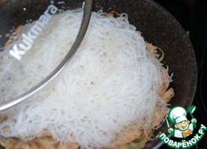 Фунчоза со свининой по-китайски Фунчоза со свининой по-китайски