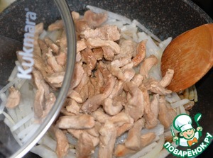 Фунчоза со свининой по-китайски Фунчоза со свининой по-китайски