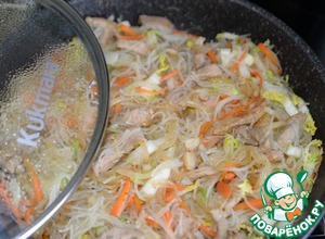 Фунчоза со свининой по-китайски Фунчоза со свининой по-китайски