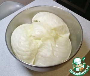 Голубцы с картофелем, гречкой и грибами Голубцы с картофелем, гречкой и грибами