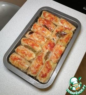 Голубцы с картофелем, гречкой и грибами Голубцы с картофелем, гречкой и грибами