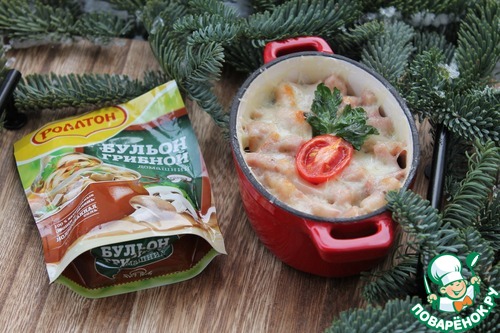 Горячая грибная закуска