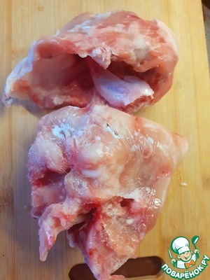 Холодец из домашней курицы