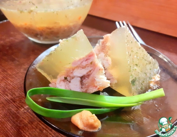 Холодец из домашней курицы