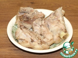 Холодец из двух видов мяса Холодец из двух видов мяса