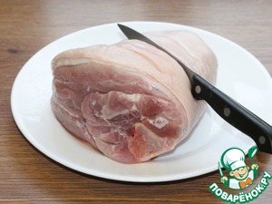 Холодец из двух видов мяса Холодец из двух видов мяса