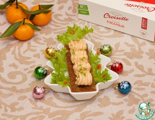 Хрустящие хлебцы с нежной намазкой