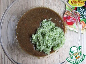 Икорные оладьи с паприкой и укропом