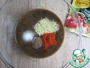 Икорные оладьи с паприкой и укропом