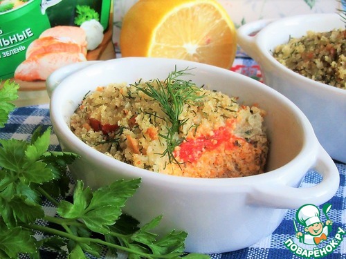 Икра сазана под хлебной шубкой