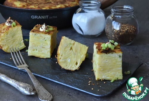 Испанская тортилья Испанская тортилья