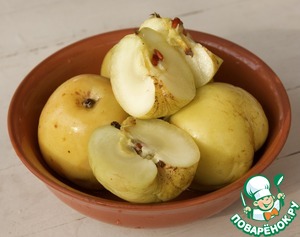 Яблоки мочёные. Ничего лишнего