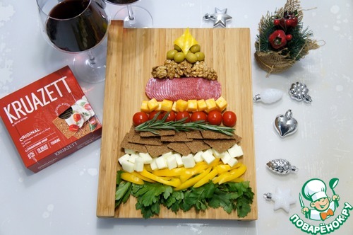 Ёлочка закусочная за 10 минут