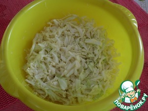 Капуста с курицей со вкусом грибов