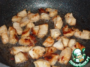 Капуста с курицей со вкусом грибов