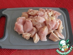 Капуста с курицей со вкусом грибов