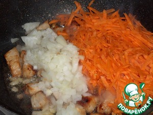 Капуста с курицей со вкусом грибов