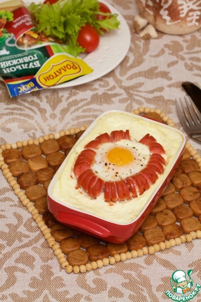 Картофельно-сырная запеканка