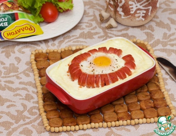 Картофельно-сырная запеканка