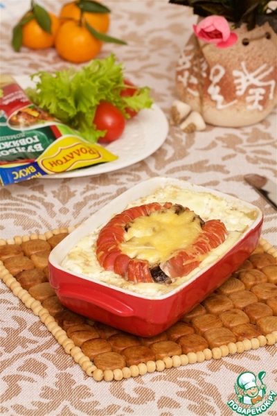 Картофельно-сырная запеканка