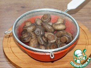 Картофельное блюдо в духовке с грибами Картофельное блюдо в духовке с грибами