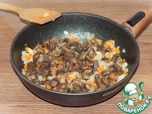 Картофельное блюдо в духовке с грибами Картофельное блюдо в духовке с грибами