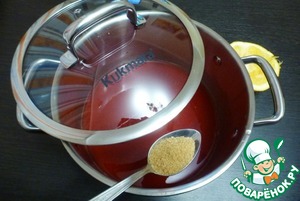 Коктейль-желе "Клюква-Водка"