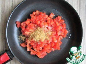 Конфитюр из помидоров на цельнозерновых хлебцах