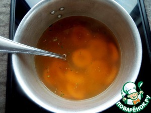 Курага из тыквы в азиатском стиле