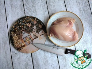 Курица с рисовой лапшой и овощами Курица с рисовой лапшой и овощами