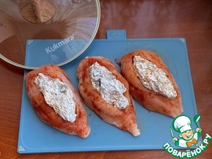 Куриное филе " по-аджарски"