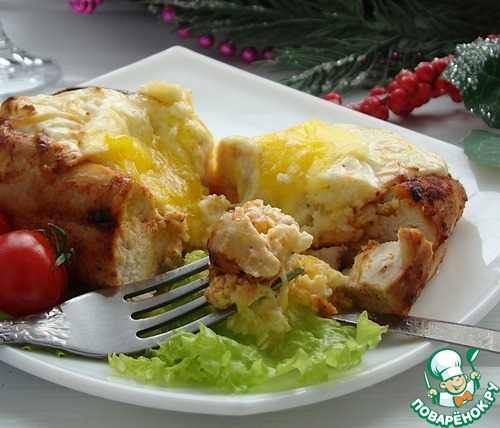 Куриное филе " по-аджарски"