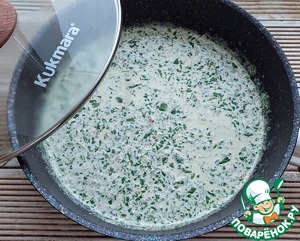 Куриное филе в сливочно-ореховом соусе