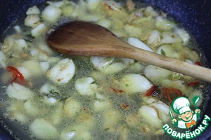 Куриные голени в сливочно-пикантном соусе