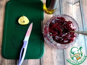 Лёгкий свекольный салат с ветчиной Лёгкий свекольный салат с ветчиной