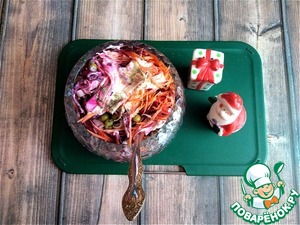 Лёгкий свекольный салат с ветчиной Лёгкий свекольный салат с ветчиной