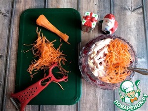 Лёгкий свекольный салат с ветчиной Лёгкий свекольный салат с ветчиной