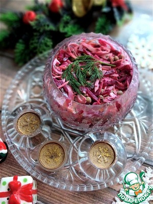 Лёгкий свекольный салат с ветчиной Лёгкий свекольный салат с ветчиной