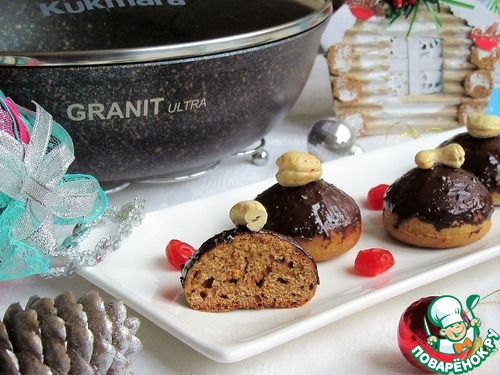 Медовые пряники в шоколаде