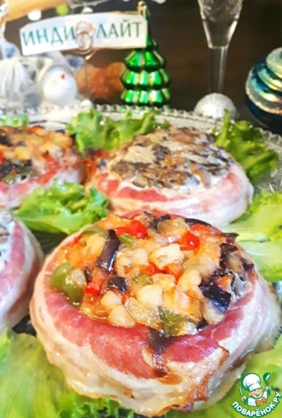 Мясные корзинки с начинкой Мясные корзинки с начинкой